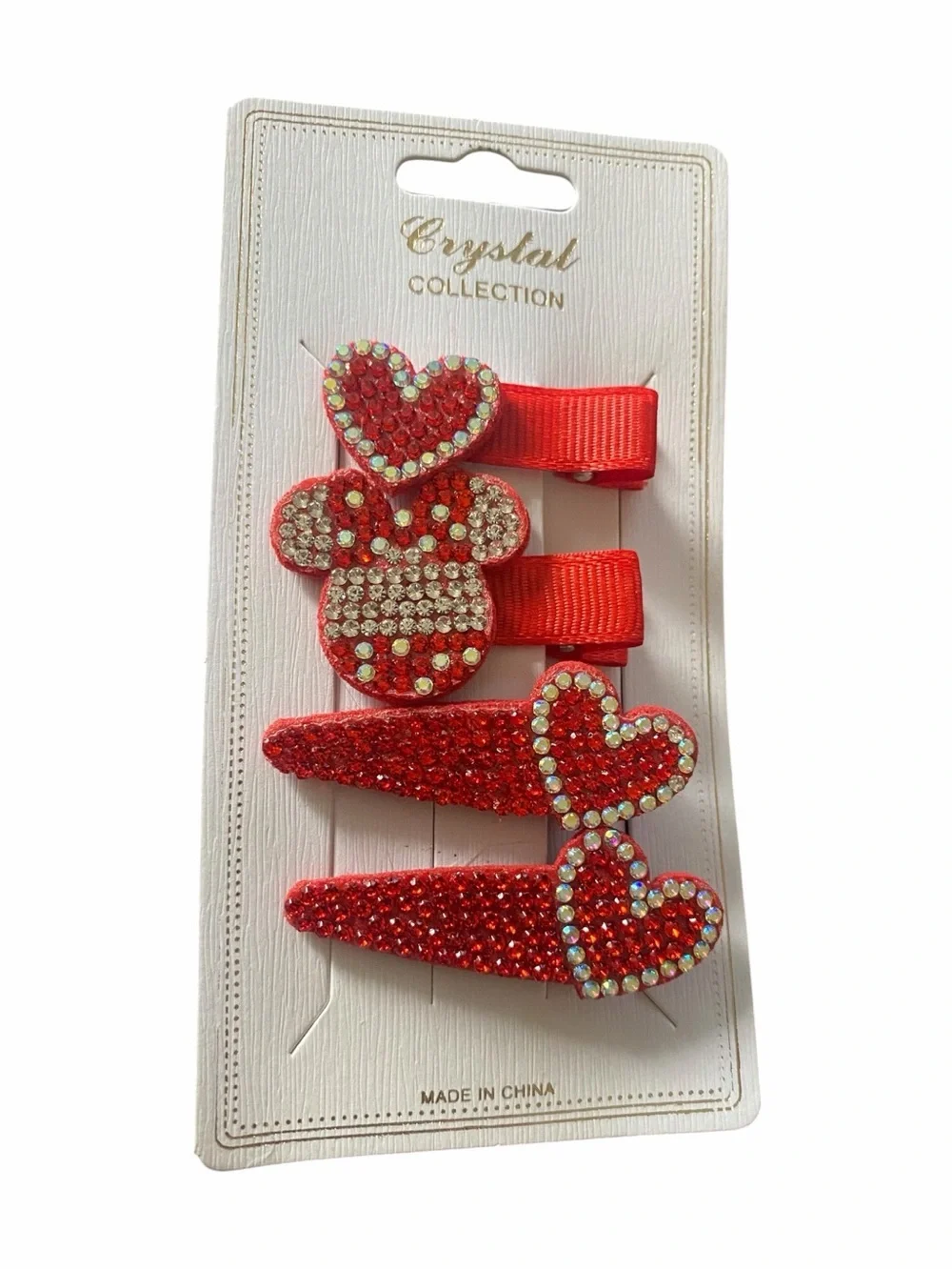 NWT-MINNIE MOUSE HAIR ACCESSORIES